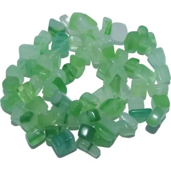 Přírodní kámen Přírodní kamenné korálky růženín ametyst achát | šperky - Zelené sklo