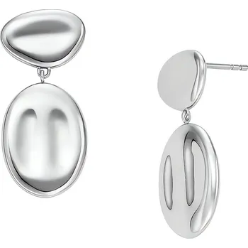 Náušnice Půvabné visací náušnice Anja Pebble SKJ1852040 Skagen