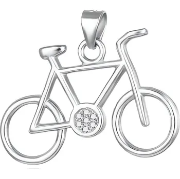 Přívěsek Přívěsek ze stříbra Jízdní kolo AGH734M Agato