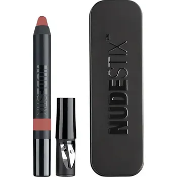 Rtěnka Dlouhotrvající matná rtěnka a tužka na rty (Magnetic Matte Lip Color) Nudestix / Odstín: Vino