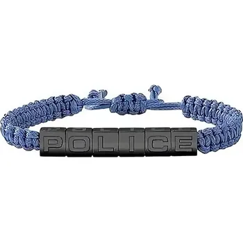 Náramek Modrý textilní náramek Rackwick PJ26453BSUN02 Police
