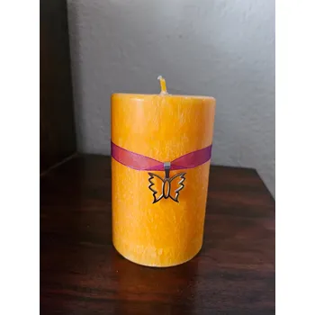 Svíčka Svíčka s přívěskem motýl