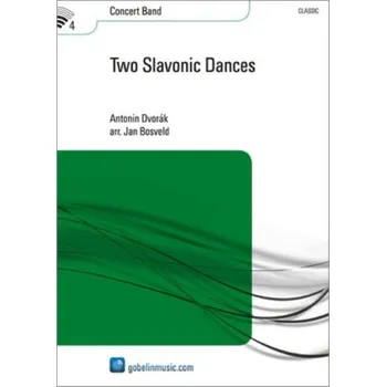 Antonín Dvořák: 2 Slavonic Dances (noty pro koncertní orchestr, party, partitura)