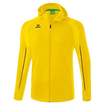 Chlapecký kabát LIGA STAR tréninková bunda s kapucí, žluto/černá