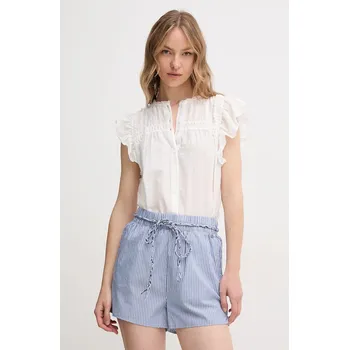 Pánské oblečení Košile Pepe Jeans DIALLO PL305028 bílá 00X, vel. L