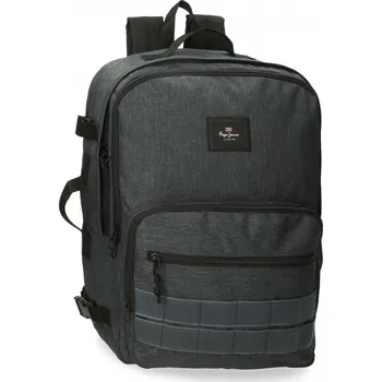 Městský batoh JOUMMA BAGS Cestovní batoh Pepe Jeans Aris Evergreen – dark denim, dvoukomorový, 63328C8