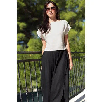 Dámské tričko Lotika Středně dlouhé 100% lněné triko Lotika 1015388