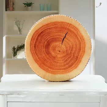 Polštář Vtipný kulatý sedák s ovocným motivem do zahrady | polštář - 5