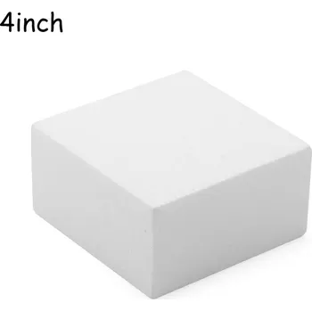 Polystyrenový model na trénink zdobení dortů | cukrářská dekorace - Čtverec 4 palce