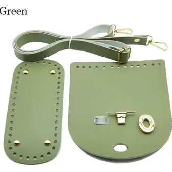 kreativní sada Set na výrobu kabelky | ruční práce 4 ks - Zelený