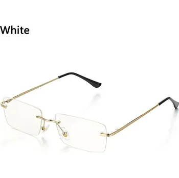 Sluneční brýle Stylové dámské sluneční brýle s luxusním designem | módní doplněk - Bílý