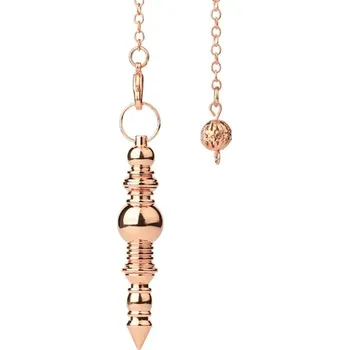 Kyvadlo z kovu pro věštění a reiki amulet | věštecké doplňky - Styl7-růžové zlato