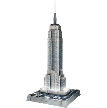 Puzzle Ravensburger Iconics: Empire State Building (Noční edice) 216 dílků