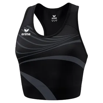 Stahovací body Sportovní atletická podprsenka, černá