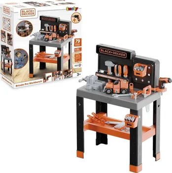 Dětská dílna Smoby Black+Decker Pracovní dílna Bricolo Pro