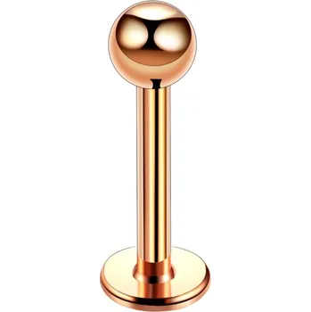 Piercing Ocelový piercing s krystalem do ucha | náušnice - Styl14 , 1,2x8x3mm