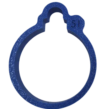 Vykrajovátko Vykrajovátko „Vánoční koulička“ – 9 × 7 cm