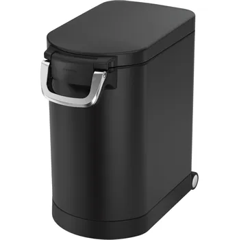 Miska pro psa Simplehuman Kontejner na suché krmivo s pojistkou 25 l, černá mat