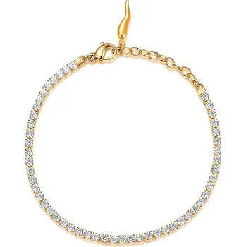 Šperk Třpytivý ocelový náramek Desideri protection BEI015 Brosway