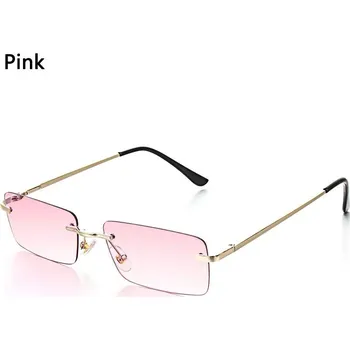 Sluneční brýle Stylové dámské sluneční brýle s luxusním designem | módní doplněk - Růžový
