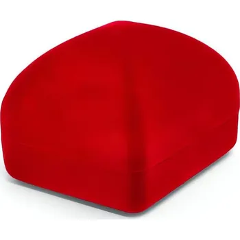 Dárková krabička Semišová červená dárková krabička KS2-V Beneto Exclusive