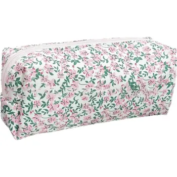 Penál Velkokapacitní školní penál s květinovým potiskem | školní penál, penál do školy - 07