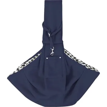 Taška pro psa a kočku Stylová cestovní taška pro psy a kočky | přenosná taška - Tmavě modrá