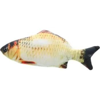 Hračka pro kočku Skákající elektrická rybička pro kočky | interaktivní hračka 1+1 ks - Kapr