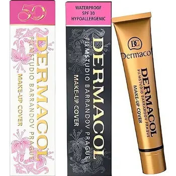 Make-up Make-up SPF 30 Cover pro jasnou a sjednocenou pleť Dermacol / Odstín: 222 - 30 g