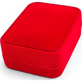 Dárková krabička Semišová červená dárková krabička KS4 Beneto Exclusive