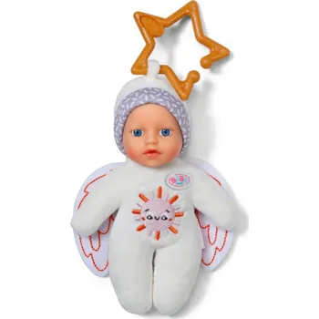 Panenka BABY born Andílek bilý 18 cm