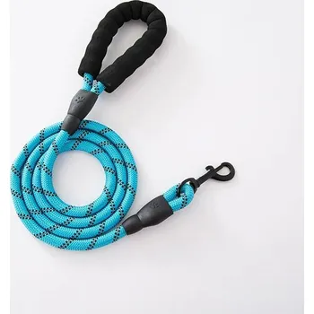 Vodítko pro psa Nylonové vodítko pro psy | chovatelské potřeby - Modrý