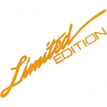 Samolepicí dekorace na vozidlo Stylová reflexní samolepka Limited Edition | auto dekorace 1 ks - pomerančový