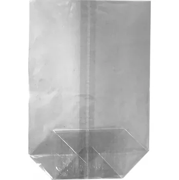 Celofánový sáček s křížovým dnem - 20 x 36 cm