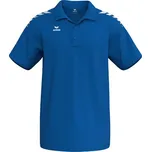 CMPT Wings tričko s límečkem, modro/bílá