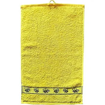 Dětský ručník Kids 30x50 cm yellow