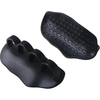Liftingové silikonové úchopy proti skluzu | posilovací úchop, tréninková pomůcka 2 ks - Černý