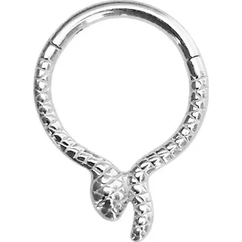 Piercing Elegantní kroužek do nosu | šperk do nosu - Style5Stříbrná , 16G 1,2x8mm