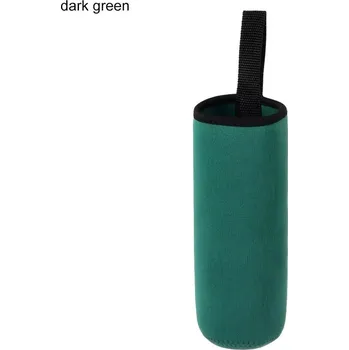 Láhev Praktický neoprenový obal na sportovní láhev 550 ml | pouzdro - Tmavě zelená