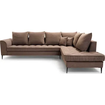Sedací souprava Rohová sedačka LENIA hnědá