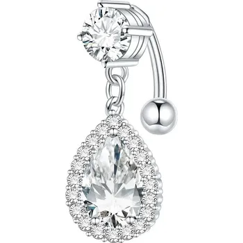 Piercing Piercing do pupíku s kamínkem | šperk - Styl 26 , 5PCS