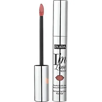 Rtěnka Tekutá matná rtěnka I´m Loverproof (Matt Liquid Lip Colour) PUPA Milano / Odstín: 011 Kiss Me Red - 2,7 ml