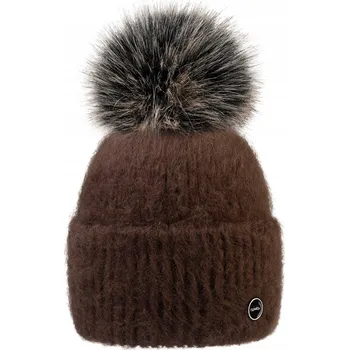 Čepice Fashionweek Dámská zimní čepice WOOL-FREYA Barva: Hnědý, Velikost: Universal