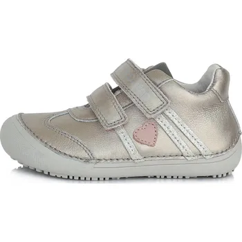 Dívčí obuv Dětské barefoot tenisky S063-348A bronzová, D.D.Step Velikost: 28