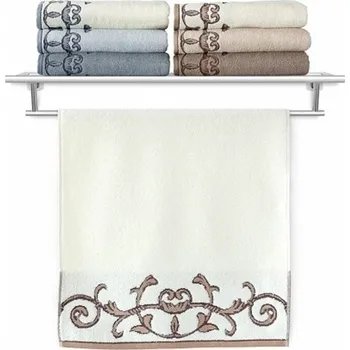 Ručník Ručník Terry Barocco I. hnědá 50x100 cm