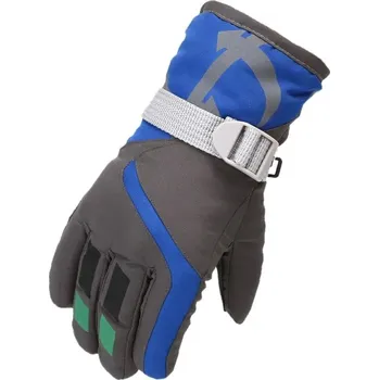 Rukavice Teplé dětské lyžařské rukavice s protiskluzem | zimní doplňky 2 ks - barva5