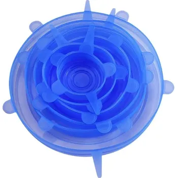 Dóza na potraviny Sada silikonových víček na potraviny 6 ks | kuchyňský kryt - B.