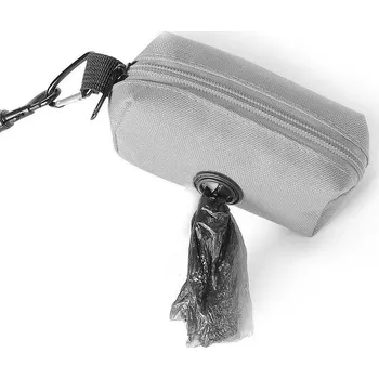 sáček na exkrement Praktický držák na sáčky pro psy | psí doplněk, zásobník na sáčky - Šedá