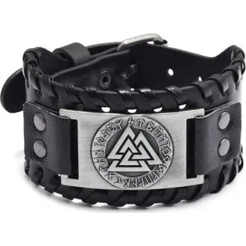 Náramek Kožený náramek strom života | pánský doplněk - 2