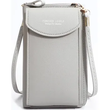 Kabelka Elegantní dámská crossbody kabelka s velkou kapacitou | Taška - šedá